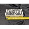 Image 3 : Possible Buffalo Bone Box w/ Lady Serpent/Mermaid Design 6.5"x3.5"x2"