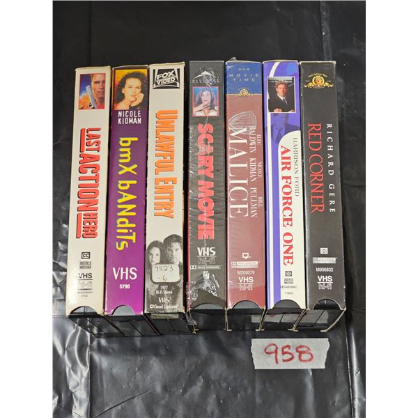 (7) VHS Movies