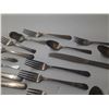 Image 4 : Lot of Spoons, Fork and Knife - Silver/Siver Plated (Can't Prove Authenticity)