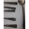 Image 7 : Lot of Spoons, Fork and Knife - Silver/Siver Plated (Can't Prove Authenticity)