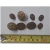 Image 1 : (8) World War Buttons.