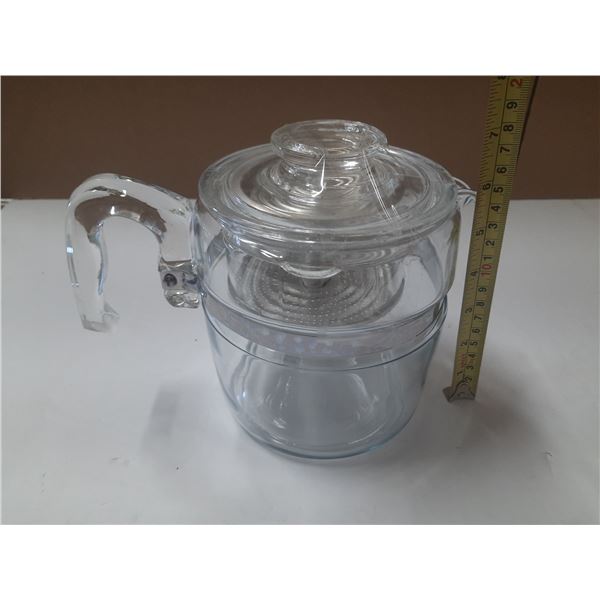 Pyrex Coffee Pot - 6 Cup Making. (Complete)