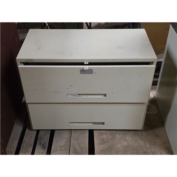 Filing cabinet- 36" by 18" by 37"H