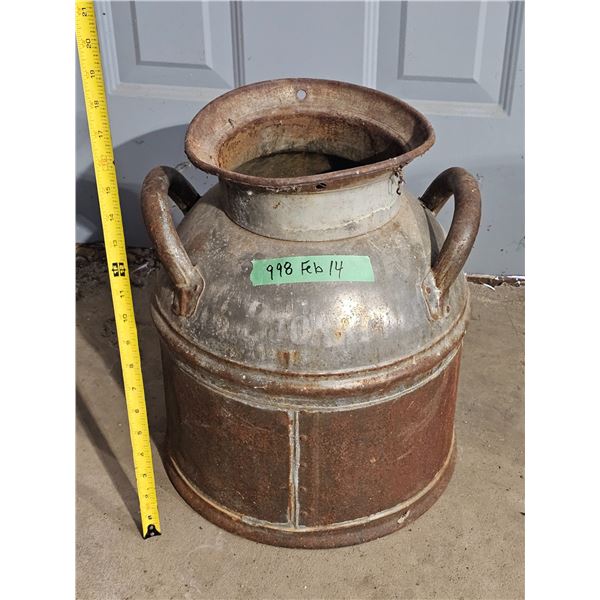 Vintage/Antique Cream Can