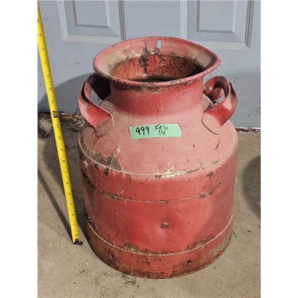 Vintage/Antique Cream Can