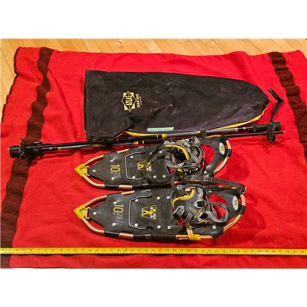 Snow Shoes w/ Telescopic Poles and Case