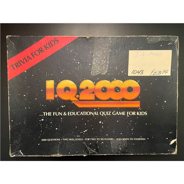 IQ 2000 game