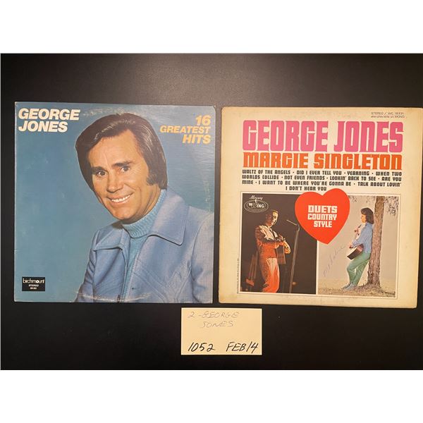2 George Jones albums