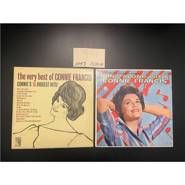 2 Connie Francis albums