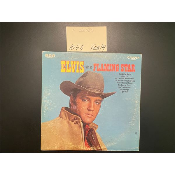 Elvis Sings Flaming Star album