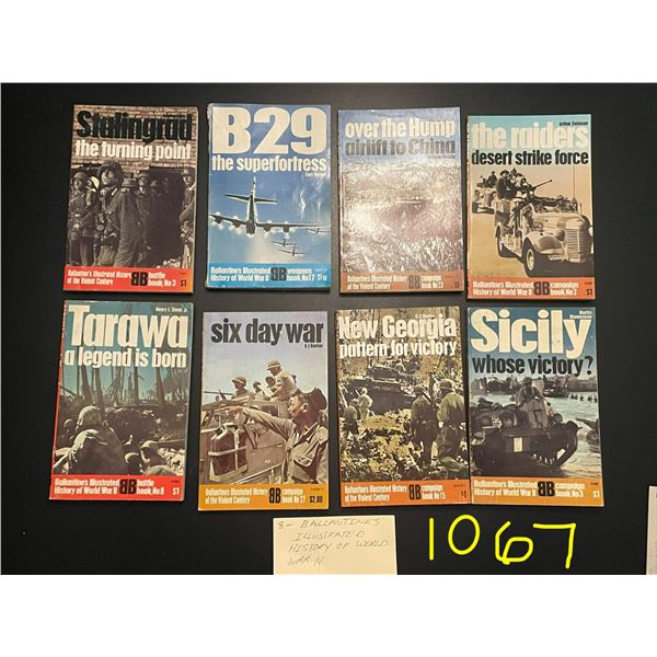 8 - Ballantine’s Illustrated History of WWII books