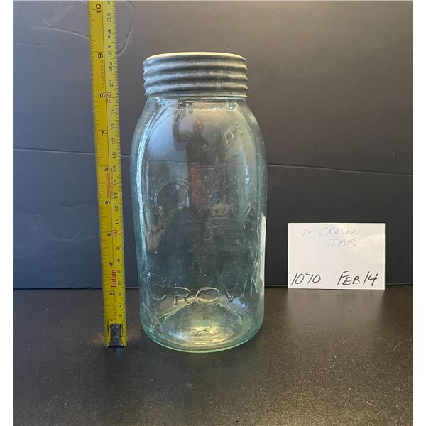 1 Crown jar