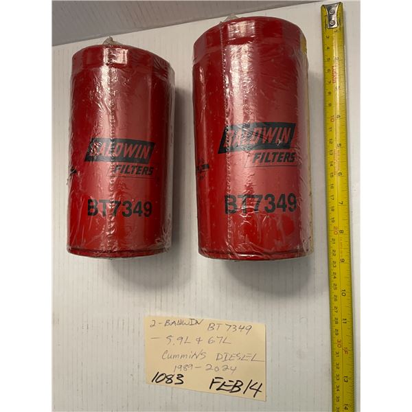 2 - Baldwin BT7349 - 5.9L & 6.7L - Cummins Diesel 1989-2024