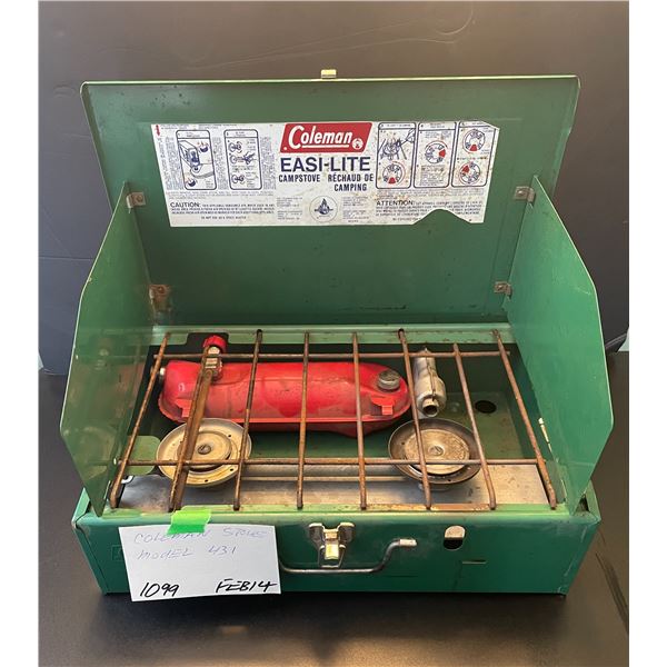 Coleman camp stove - 2 burner - Model 431