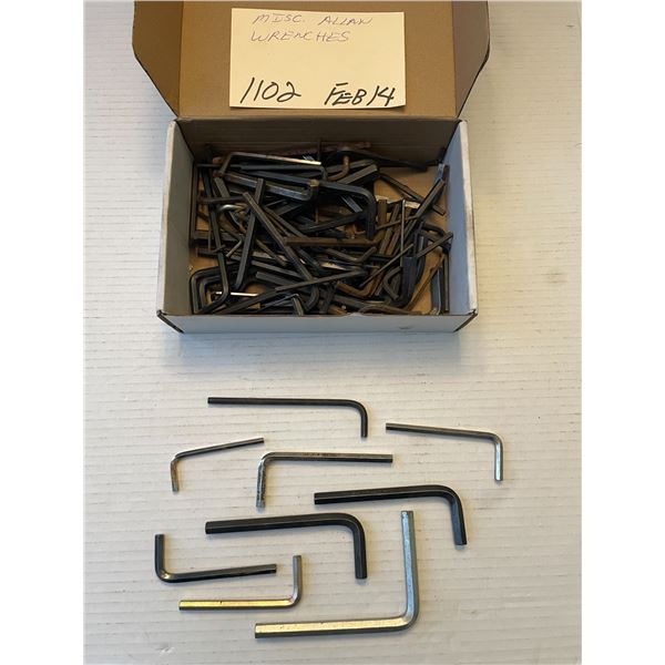 Allen wrenches - misc