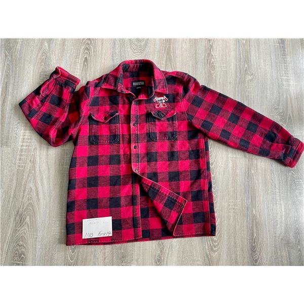 Dakota plaid flannel shirt jacket – Mens - XL