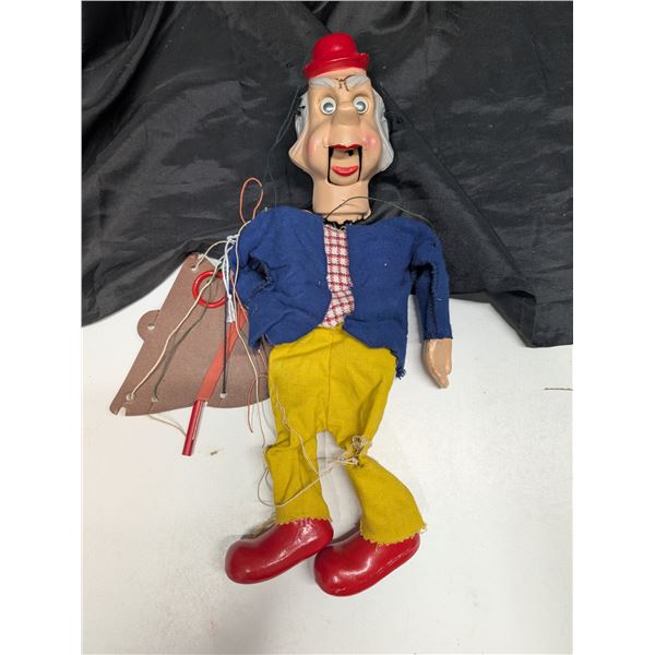 Vintage 1950s Marionette (Clown Design and Still in Tact)