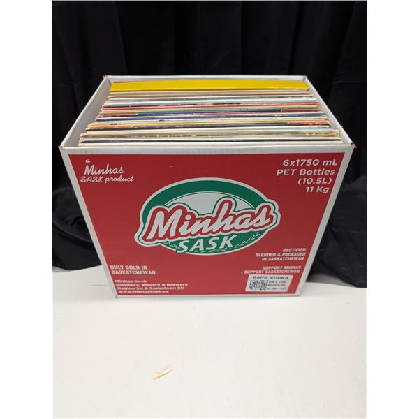 Box of Vintage Records (NOT ALL SHOWN)