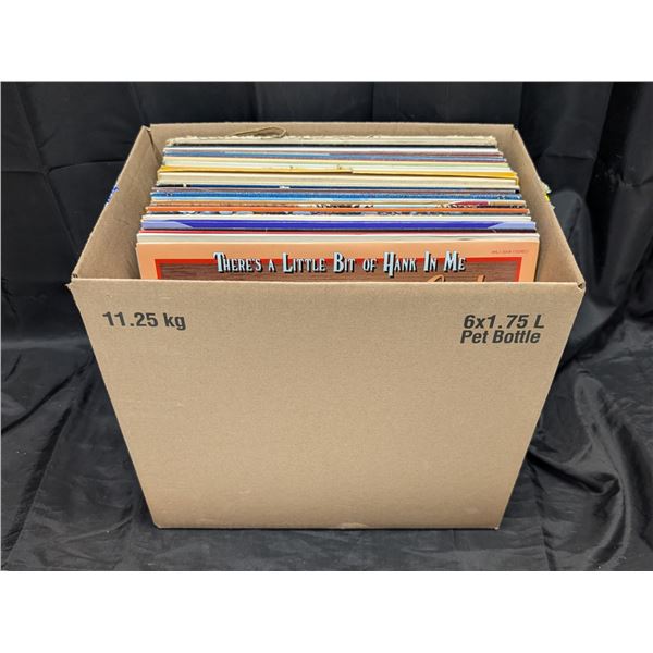 Box of Vintage Records (NOT ALL SHOWN)