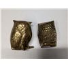 Image 3 : (2) Brass Owls