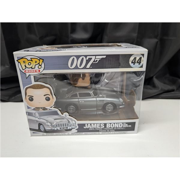 James Bond With Aston Martin DB5 Funko Vinyl Figure w/ Original Box (Has been Opened)