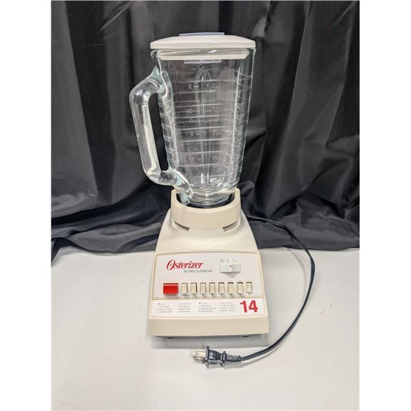 Osterizer/Sunbeam 14 Blender (works) Made of Glass