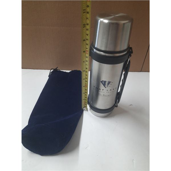 Brand New 3-4 Cup Stainless Thermos.