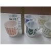 Image 2 : (6) Anchor Hocking Coffee Assorted.