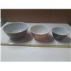 Image 1 : (3)Pc. Set of Pyrex Designer Bowls.