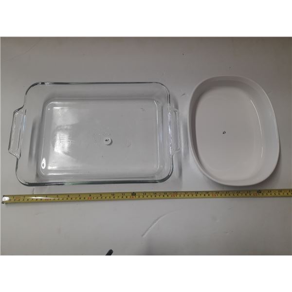 Large Anchor Heking Baking Dish and Evrningware obowy Baking Dish.