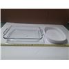 Image 2 : Large Anchor Heking Baking Dish and Evrningware obowy Baking Dish.
