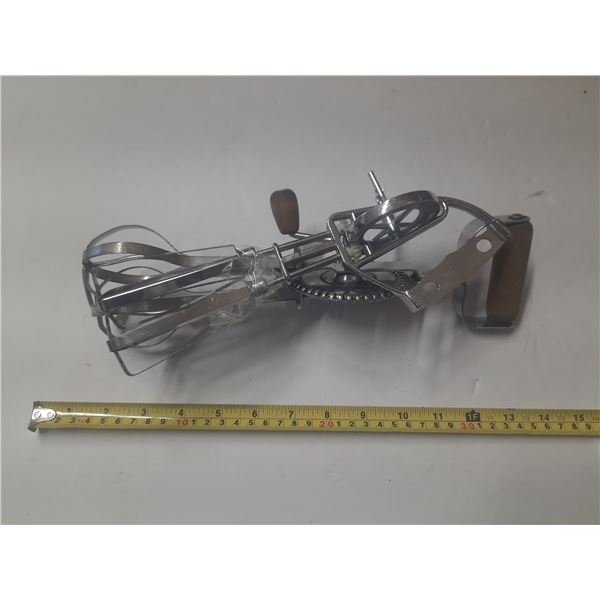 (2) Hand Held Manual Egg Beaters. (Working End)