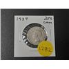 Image 1 : 1937 Canadian Silver Twenty Five Cents