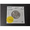 Image 1 : 1964 PL Canadian Silver Twenty Five Cents