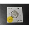 Image 1 : 1968 Canadian Silver Twenty Five Cents - .500