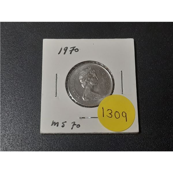 1970 Canadian Twenty Five Cents