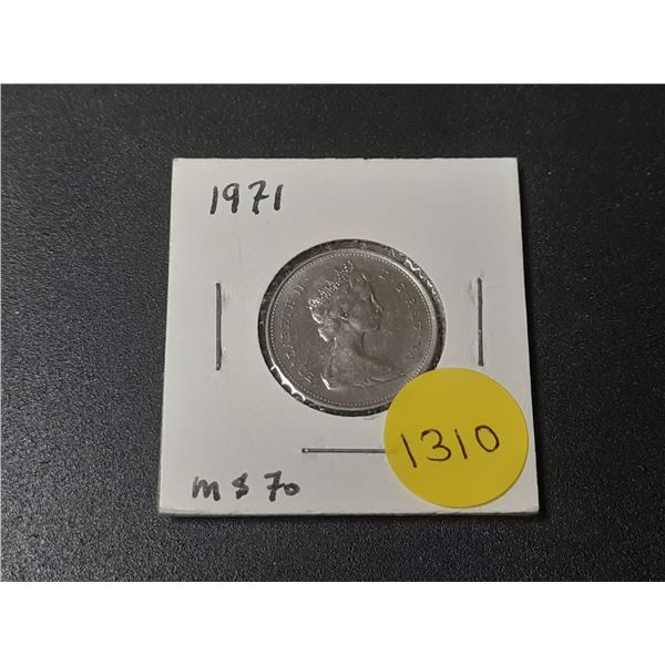 1971 Canadian Twenty Five Cents