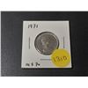 Image 1 : 1971 Canadian Twenty Five Cents