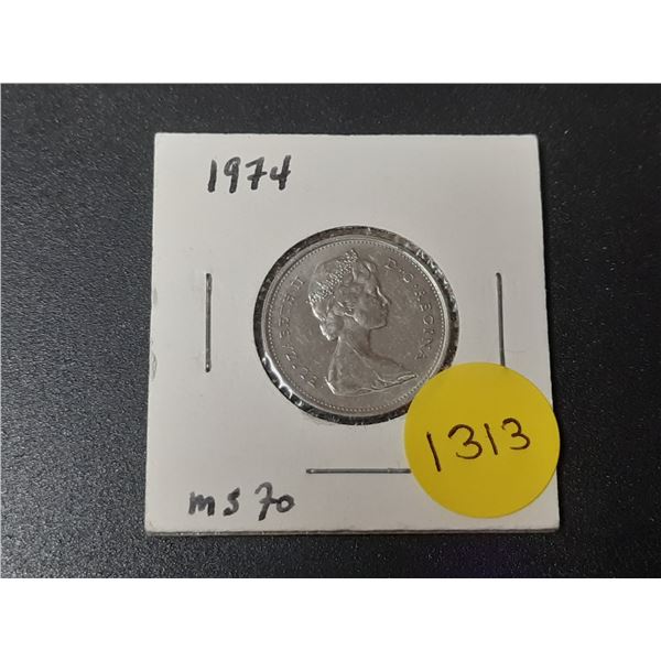 1974 Canadian Twenty Five Cents