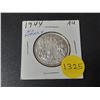 Image 1 : 1944 ND Canadian Silver Fifty Cents - Near 4