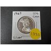 Image 1 : 1967 Canadian Silver Fifty Cents