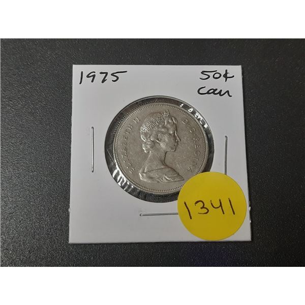 1975 Canadian Fifty Cents