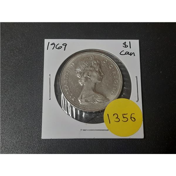 1969 Canadian Nickel Dollar