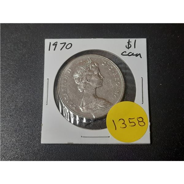 1970 Canadian Nickel Dollar