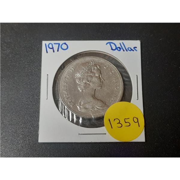 1970 Canadian Nickel Dollar