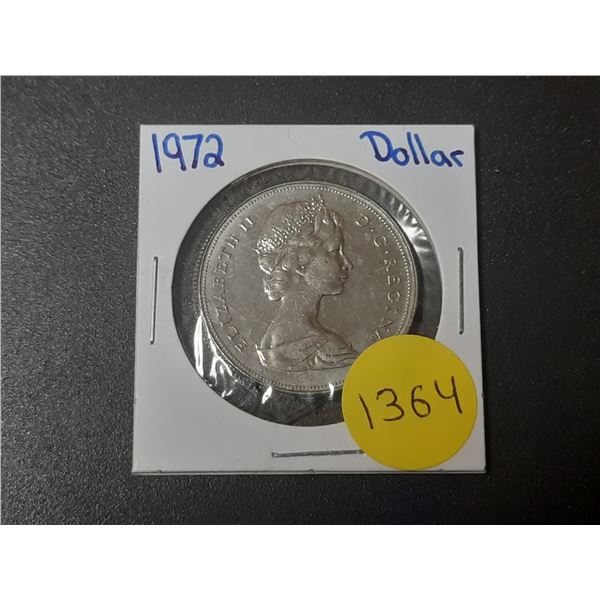 1972 Canadian Nickel Dollar