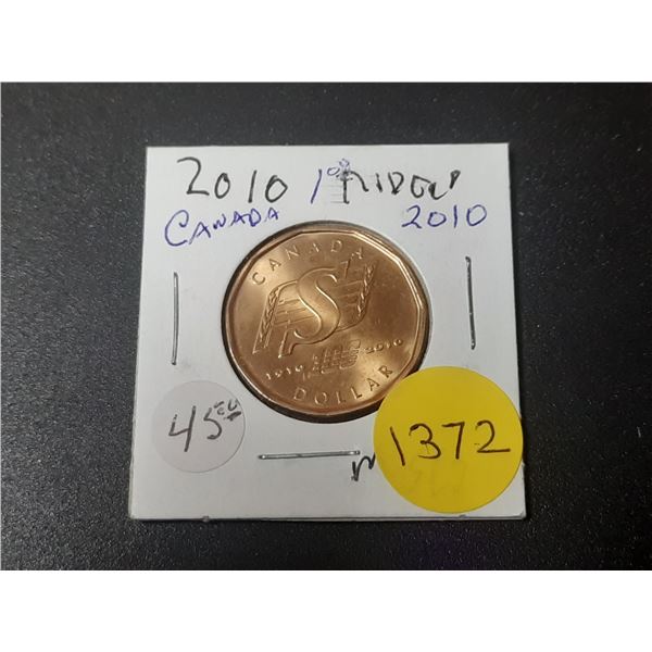 2010 Canadian Loon Dollar - Rider 100 Year Anv.