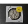 Image 1 : 1942 D USA Silver Half Dollar