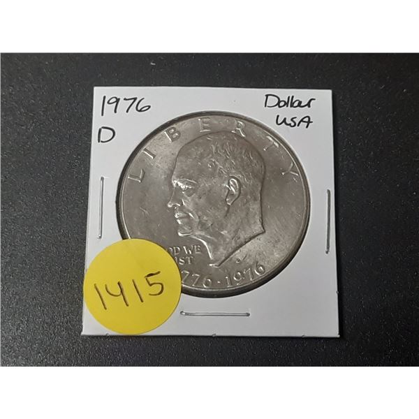 1976 D USA Nickel Dollar