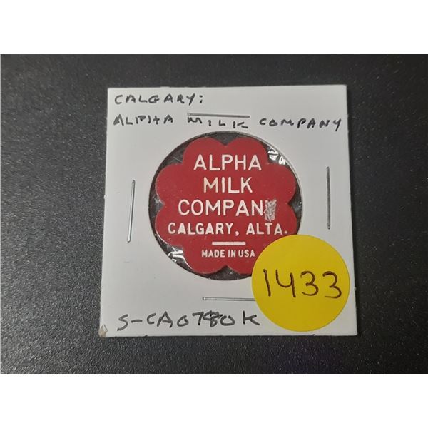 Calgary, Alpha Milk Co. Milk Token
